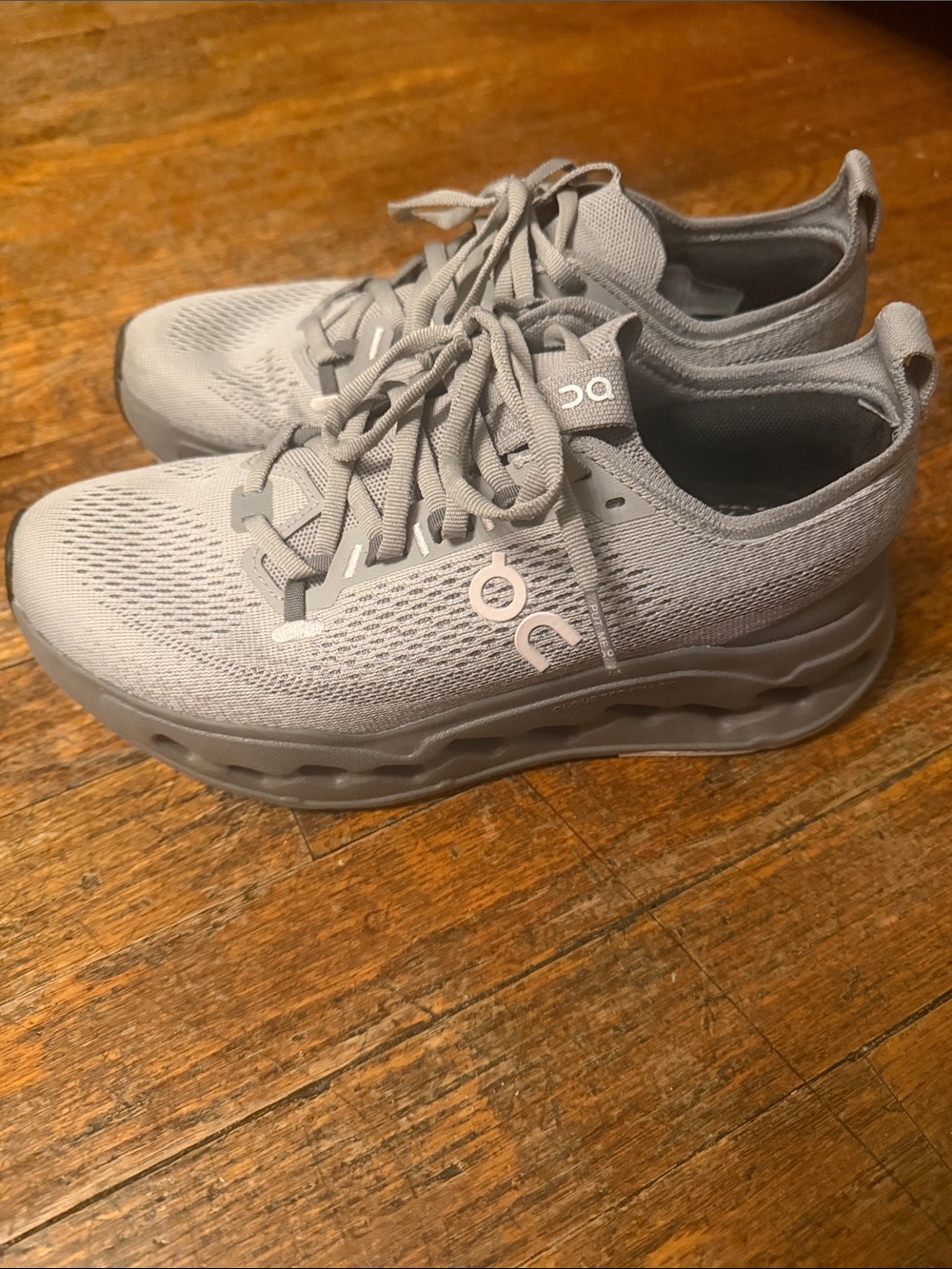 On Running Women’s Cloudsurfer Max Sneakers in Light Gray